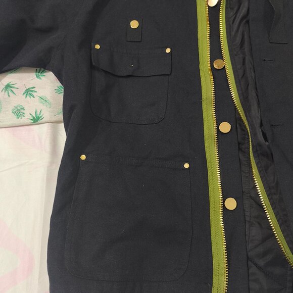 Carhartt x Sacai Black Faux Two-Piece Jacket - Picture 13 of 14